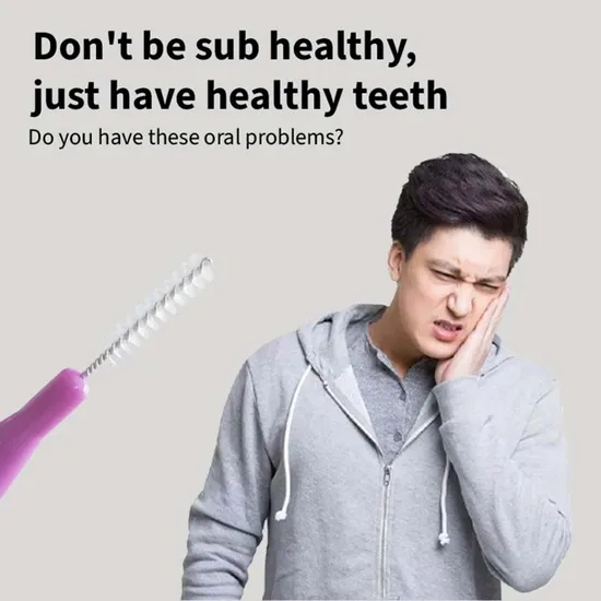 Personal Oral Care Teeth Deep Cleaning Retainer Cleaning Tool Plastic Toothpick Interdental Brush