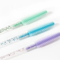 Ot Sell Colorful 50PCS Crystal Spoolies Mascara Silicone Eyelash Extension Cleaning Brush with Nylon Glitter Makeup Cosmetics