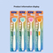 Premium Adult Slim Toothbrush with Soft Bristles Wide Head and PP Handle Single Pack and Wholesale Options for Household Use