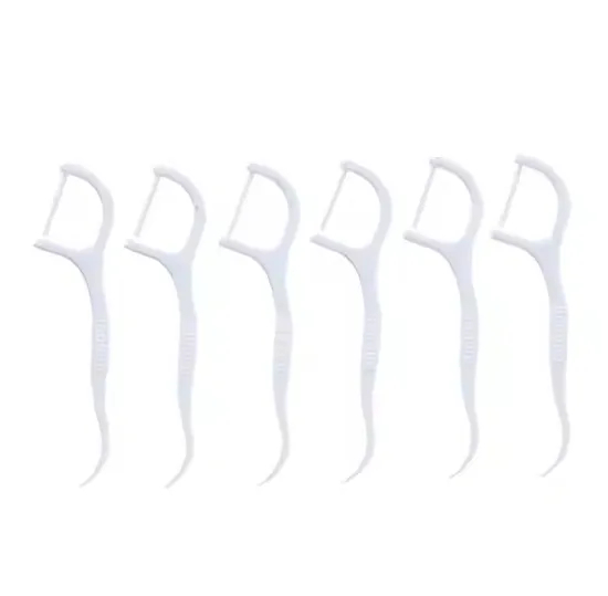 Eco Friendly Rubber Oral Hygiene Floss Toothpick Dental Flosser Stick Dental Floss Picks