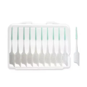 Small Toothpick Customised Interdental Brush Dental / Dental Interdental Brush for Teeth Deep Cleaning