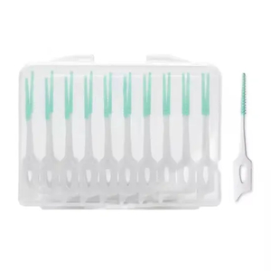 New Hotsale Soft Silicone Doft Interdental Brushes Silicone Toothpick