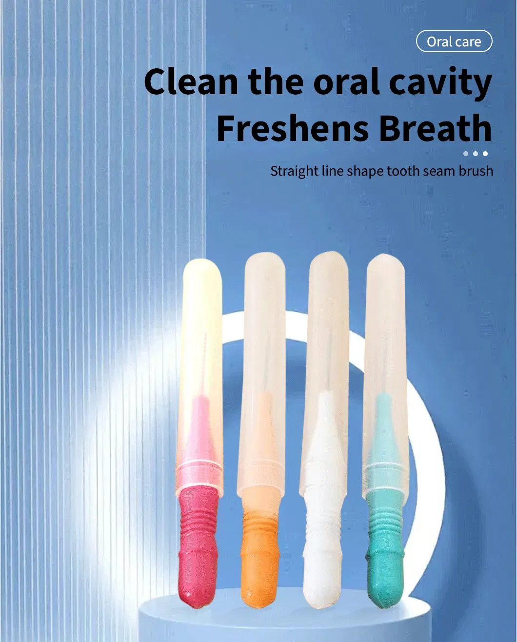 Interdental Brush for Cleaning Tooth Toothpicks for Oral Cleaning Interdental Brushes Factory