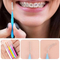 40PCS Per Box Disposable Toothbrush Toothpick Dental Interdental Brush Eyelash Brow Lifting Lamination Brushes Spoolies