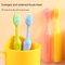 3D Children's Toothbrush Three Sided Toothbrush 3-6-12 Years Old Three Sided Soft Teeth Training Brush