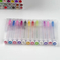 Wholesale Custom Yellow Diamond Makeup Brushes with Travel Case Squeeze Lip Gloss and Lipstick Tubes Vendor's Mascara Brushes