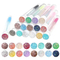 Dust-Proof Eyelash Brush Tube Reusable Eyelashes Extension Tools Mascara Wand Case Replaceable Crystal Makeup Brushes Applicator