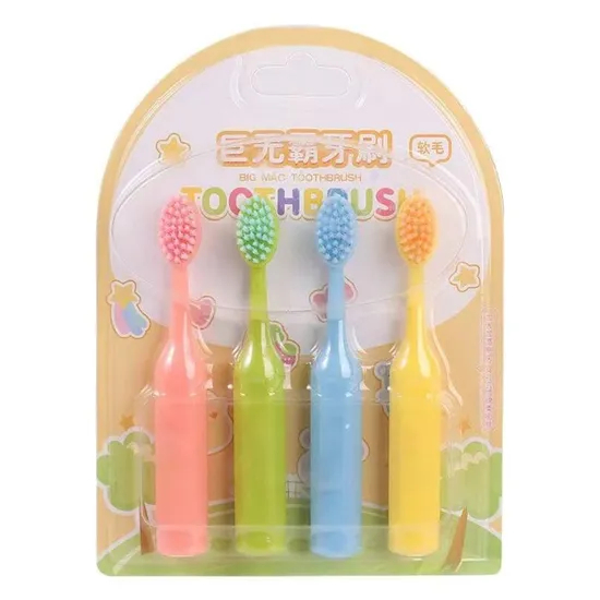 OEM/ODM Soft Bristle Whitening Toothbrush Kit Oral Care Products with Big Head Teeth Brush for Kids Children's Toothbrush
