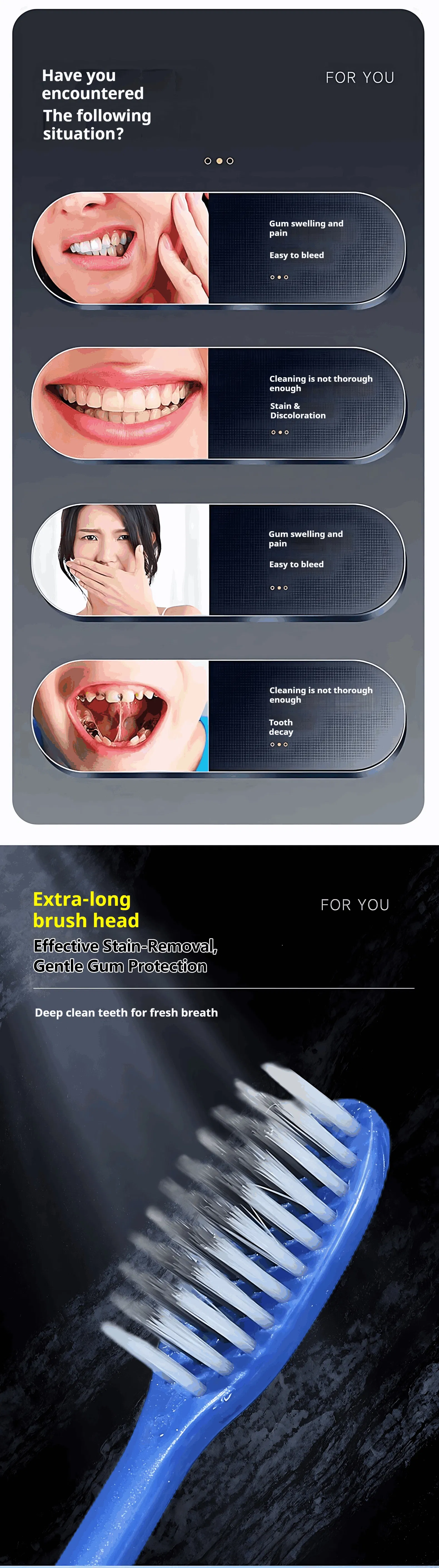 Manufacturer Wholesale High Quality Travel Manual Toothbrush Ultra Soft Bristle Plastic Durable Adult Toothbrush