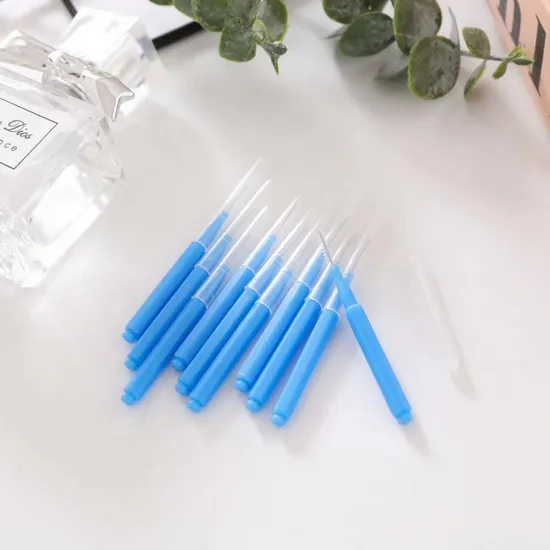 Customizable Logo Pencil Interdental Brush Oral Care Interdental Brush Orthodontic Special Interdental Brush Oral Cleaning Tool