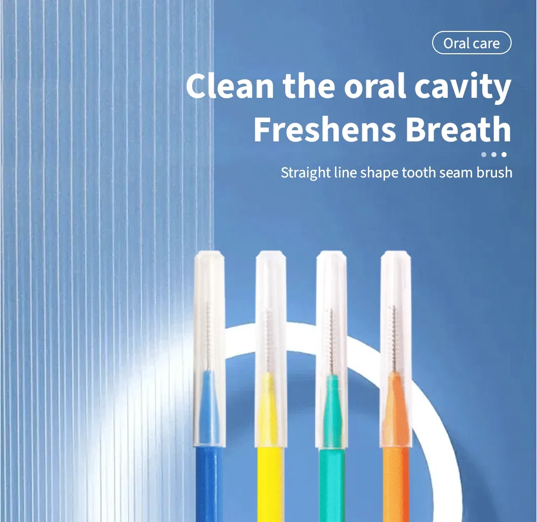 Wholesale Disposable Interdental Brush Multi-Size Pack 0.6mm OEM/ODM Service