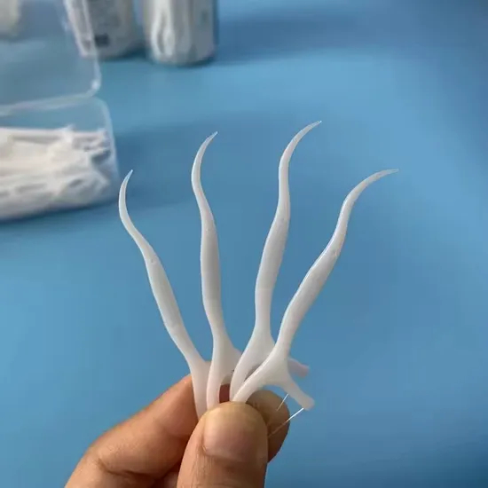 Disposable Dental Floss Picks with Single Wrapped and Individually Wrapped Pack Dental Flosser