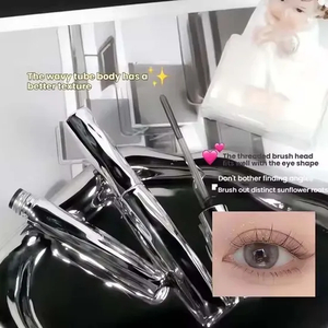 Waterproof Volumizing Mascara for Long, Thick Lashes Smudge-Proof, Curling, Long-Lasting Black Mascara for All-Day Wear