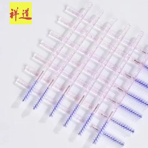 Wholesale Masscaku 50PCS/Bag Colorful Disposable Eyelash Mascara Brush Wand Spoolie Brushes for Eyelash Eyebrow Extension