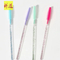 Wholesale 300PCS Colorful Eyelashes Makeup Brush Crystal Mascara Brushes Disposable Extension Eye Applicator Brush