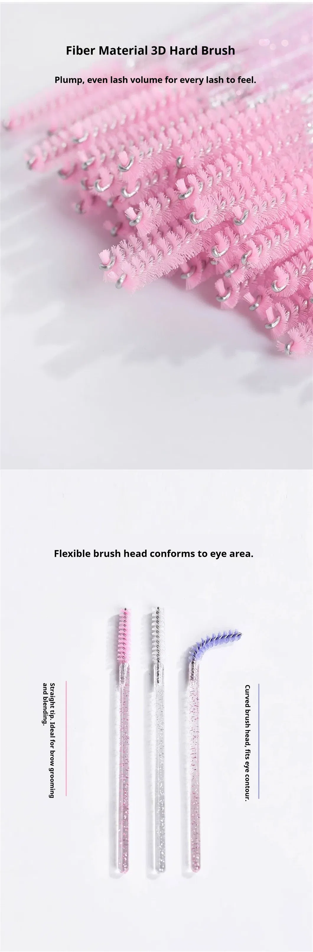 Wholesale Mascara Wands Disposable Eyelash Lash Brushes Spoolies Lash Extensions Eyelash Lash Spoolie Mascara Wand Brush