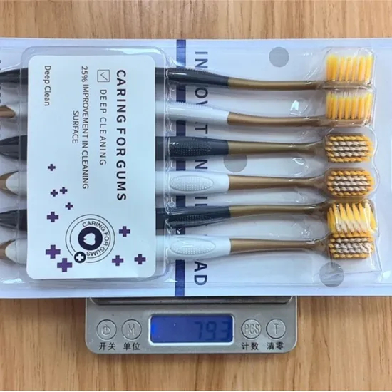 Portable Foldable Plastic Travel Toothbrush - PP Handle Lightweight Design