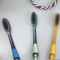 High Quality Popular Adult Travel Size All-in-One Soft Bristle Plastic Portable Disposable Bursting Beads Toothbrush