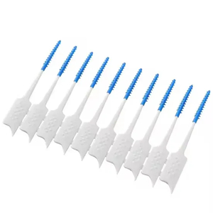 Disposable Eco Friendly Rubber Interdental Brush Silicone Interdental Toothpicks Price