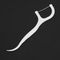 Custom Logo Free Plastic Handle Dental Toothpicks Dental Floss Picks