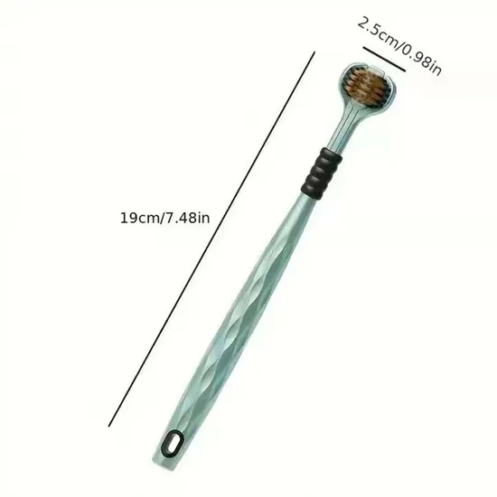 Soft Bristled Wrapped Tongue Coating Adult Household Gum Protection Cleaning Toothbrush Tooth Brush
