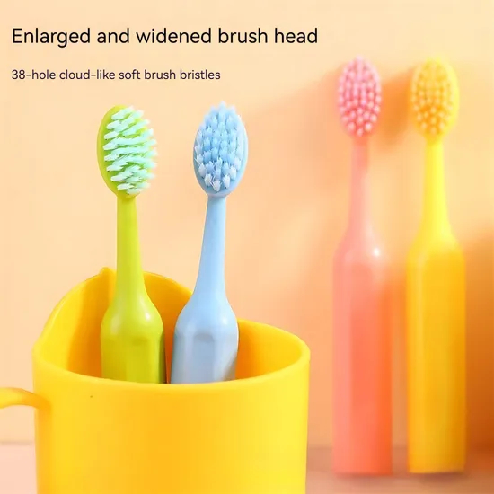 Big Head Toothbrush, Jumbo Soft Bristle Toothbrush for Kids Home and Travel Use Student Children Toothbrush, Baby Brush