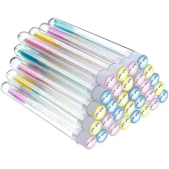 New Design Disposable Eyelashes Extender with Reusable Mascara Stick Applicator and Eyebrow Brushes Eyelashes & Tools