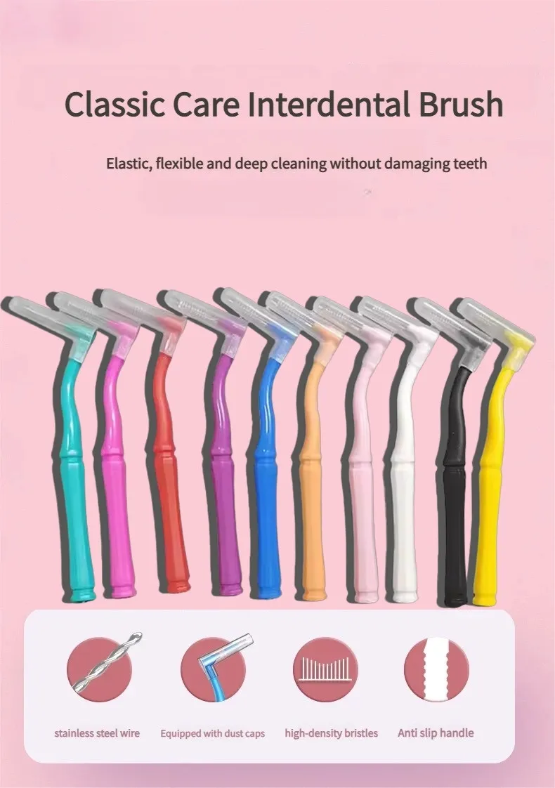 Dental Brush Disposable Brow Brush Custom Logo Dental Equipment