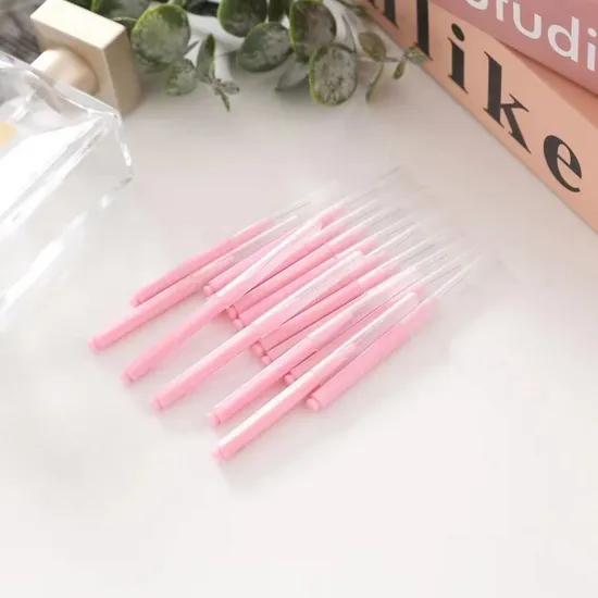 Disposable Toothbrush Toothpick Dental Interdental Brush Eyelash Brow Lifting Lamination Brushes Spoolies