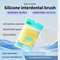 High Toughness Multicolor Fishbone Double-Ended Toothpick Cost-Effective Interdental Clean Feature Plastic