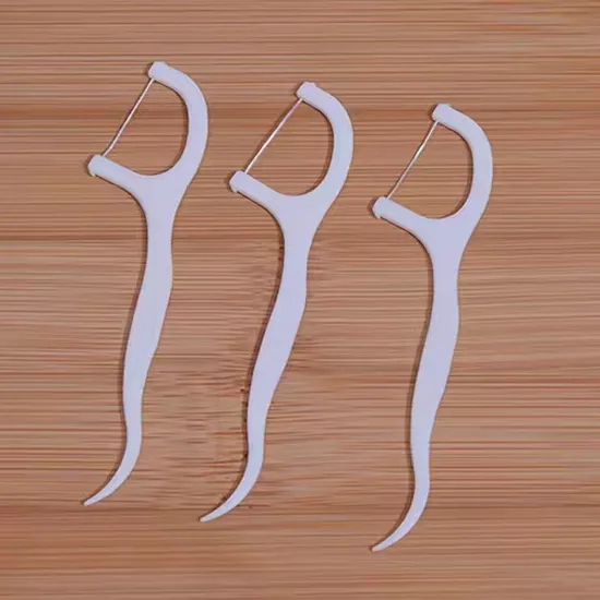 Carefully Selected Materials Bulk Eco Friendly Toothpick Dental Floss Picks Flosser