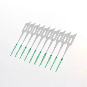 Soft Silicone Double Ended Dental Toothpick & Floss Interdental Brush Picks Silicone Toothpick