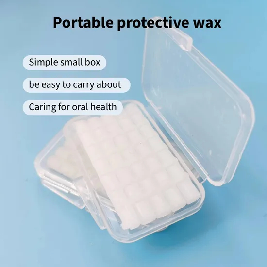 OEM Professional Food Grade Soft Mint Flavored Orthodontic Dental Wax