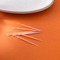 High Toughness Multicolor Fishbone Double-Ended Toothpick Cost-Effective Interdental Clean Feature Plastic