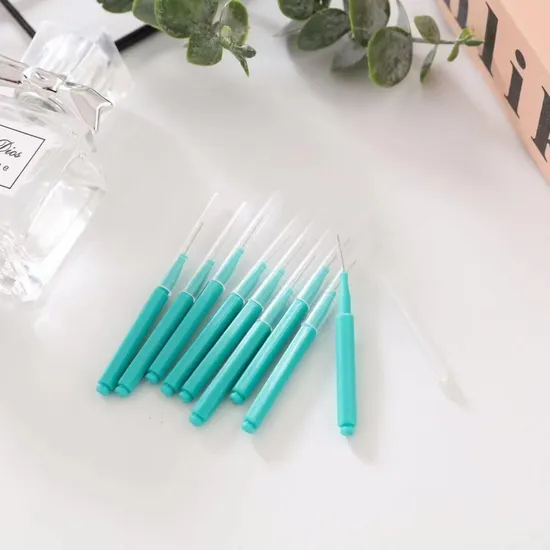 Soft Eco Tool Orthodontic Rubber Travel Care Disposable Toothpick Toothbrush Teeth Dental Interdental Tooth Brush Floss