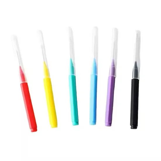 Colorful Interdental Brush I Shaped Brush for Teeth Orthodontic Dental Teeth Brush Teethfloss Toothpick Oral Hygiene Tool