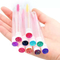 Private Label Gold Black Single Eyelash Cleanser Brush Crystal Cover Ready to Ship Sample Tweezers and Lash Brush Vendor