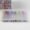 Wholesale Custom Yellow Diamond Makeup Brushes with Travel Case Squeeze Lip Gloss and Lipstick Tubes Vendor's Mascara Brushes