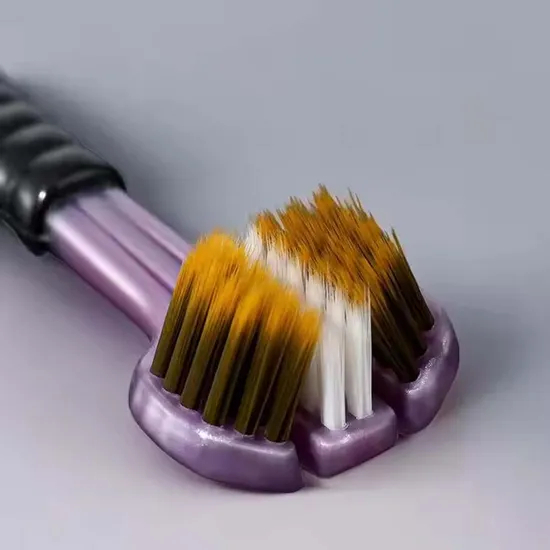 Graphene Antibacterial Individual Packaging Wire Three-Sided Toothbrush Soft Bristle Portable Toothbrush for Adults for Home