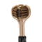 Triple Sided Wrapped Soft Bristles Toothbrush for Adults Plastic Handle Three Heads Cleaning Dimension Dental Product