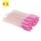 50 PCS Makeup Brushes Disposable Crystal Eyebrow Brush Diamond Handle Mascara Wand Applicator Eye Lashes Eyelash Extension Tools
