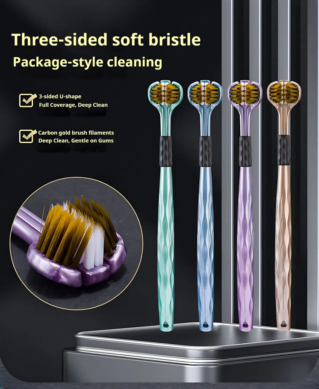 Competitive Price Plastic Toothbrush for Adults Wholesale Custom Brand Name Cheap Daily Use Tooth Brush