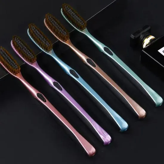 Best Competitive Price Plastic Toothbrush for Adults Wholesale Custom Brand Name Cheap Daily Use Tooth Brush