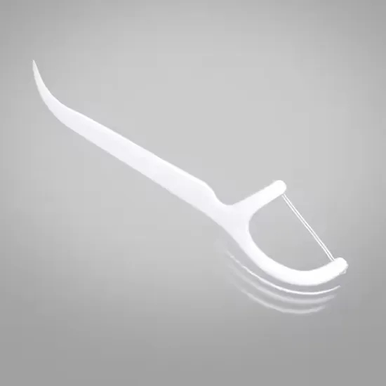 25 a Box Pack High Tensile Care Toothbrush Sticks Biodegradable Customized Dental Floss Pick