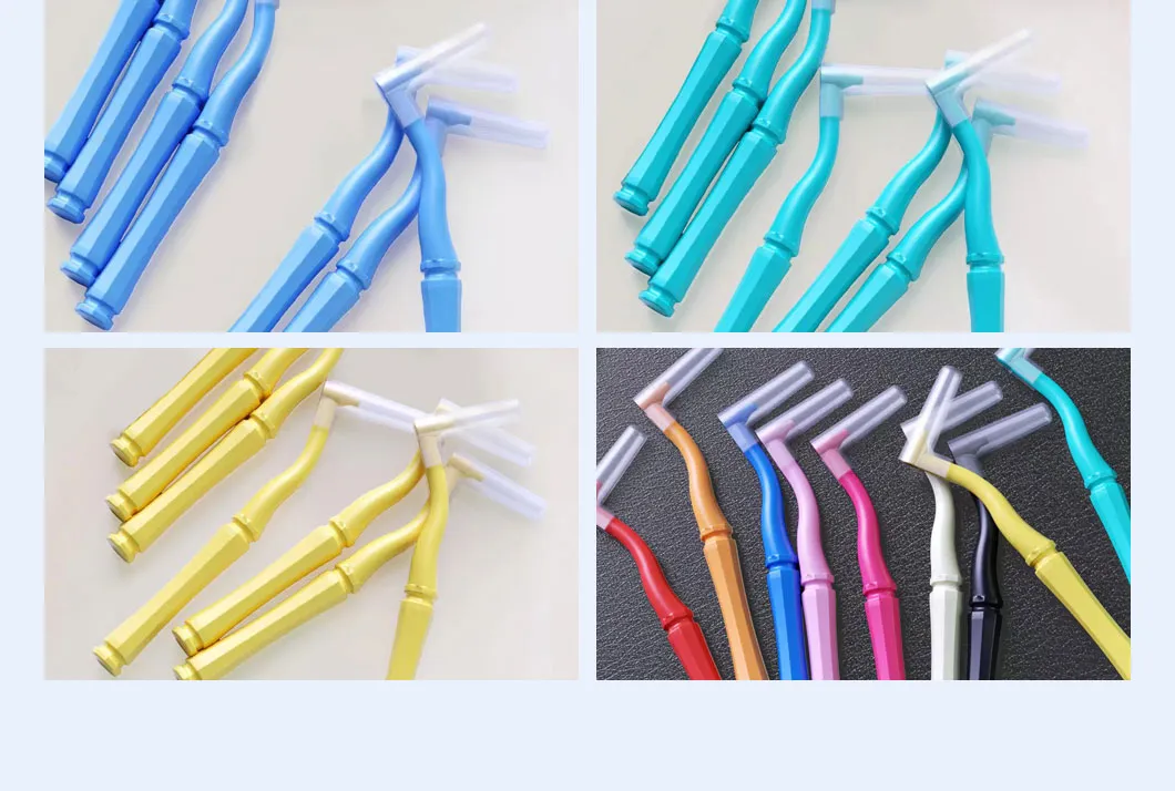 Biodegradable Clean Portable Tool Bamboo Toothpick Tooth Teeth Dental Floss Brush Interdental Toothbrush Orthodontic