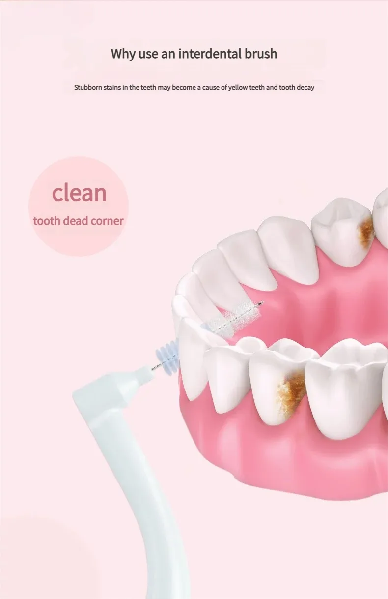 Good Quality Orthodontic Soft Brush Oral Care Toothpick Interdental Brush