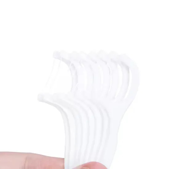 Dental Floss High-Strength Toothpicks Portable Arch-Shaped Ultra-Fine Dental Interdental Cleaning and Care Flat