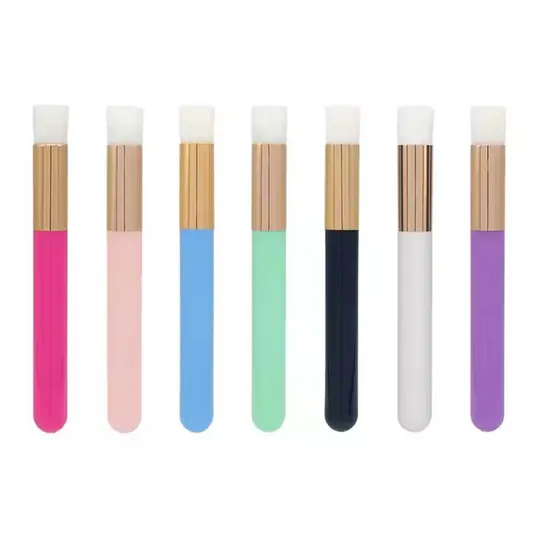 Soft Black and Gold Eyelash Extension Cleanser Brushes Lash Cleaning Brush