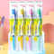 Wholesale Custom Assorted Color Adult Toothbrush for Household Use Nylon Bristle for Oral Care