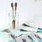 High Quality Custom Logo Wavy Shape Bristle Rubber Handle Oral Care Adult Toothbrush